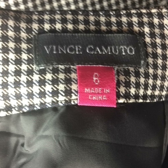 Vince Camuto Houndstooth Skirt Size 6 - Picture 8 of 9